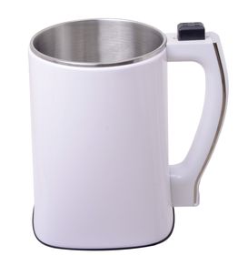 Máquina de leite de soja: jarra em aço inox com isolamento térmico (proteção antiqueimadura)
